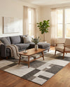 Autumn Meadow Collection Area Rug -  Sycamoreside (Gray) Rectangle Gray  lifestyle 19