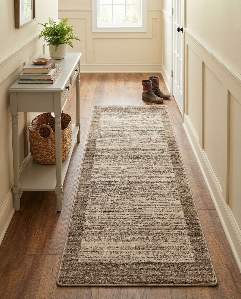 Studio Haven Collection Area Rug -  Conservatory (Beige) Runner Beige  lifestyle 69