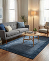Studio Haven Collection Area Rug -  Conservatory (Navy Blue) Rectangle Navy Blue  lifestyle 5