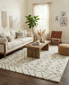 Casablanca Comfort Collection Area Rug -  Fez Rectangle Pure Ivory  lifestyle 20