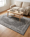 Dover Terrace Collection Area Rug - Marina (Dark Gray) Rectangle Dark Gray  lifestyle 4
