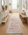 Adriana Terrace Collection Area Rug - Capri (Rose) Runner Rose  lifestyle 61