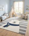 Wonder Tykes Collection Area Rug -  Dreamland Rectangle Gray  lifestyle 18