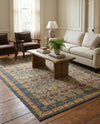 Chelsea Elegance Collection Area Rug -  Brompton (Navy Blue) Rectangle Navy Blue  lifestyle 48