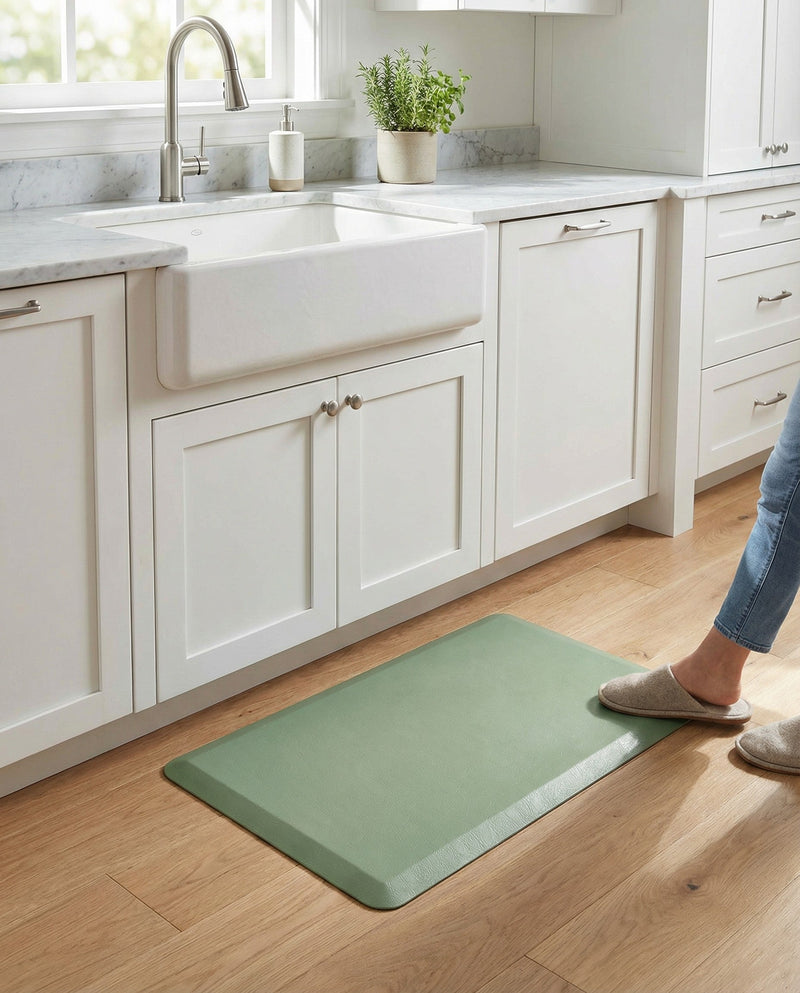 Cozy Mat Collection Area Rug -  Arcadia Rectangle Green  lifestyle 28