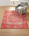 Georgetown Rugs Collection Area Rug - Dupont (Pink) Square Pink  lifestyle 68