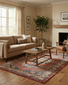 Eden Oasis Collection Area Rug -  Refuge (Terracotta) Rectangle Terracotta  lifestyle 4