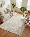 Andes Summit Collection Area Rug -  Chimborazo Rectangle Snow White  lifestyle 34