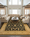 Chelsea Elegance Collection Area Rug -  Stockwell Rectangle Black  lifestyle 52