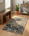 Trellis Mosaic Collection Area Rug - Arborville (Blue Multi) Rectangle Blue Multi  lifestyle 16