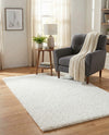 Alpine Plush Collection Area Rug -  Cortina (White) Rectangle White  lifestyle 10