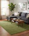 Soho Elegance Collection Area Rug - Chelsea (Green) Rectangle Green  lifestyle 10