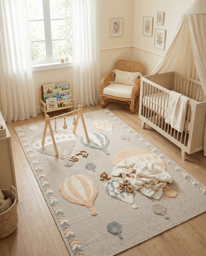 Wonder Tykes Collection Area Rug -  Joyscape Rectangle Multi  lifestyle 17