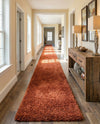 Plush Oasis Collection Area Rug - Serenity (Terracotta) Runner Terracotta  lifestyle 40