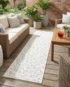 Savannah Escape Collection Area Rug -  Amazon (Ivory Gray) Runner Ivory Gray  lifestyle 22