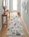 Aegean Elegance Collection Area Rug -  Crete Runner Gray  lifestyle 41