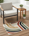 Urban Terrace Collection Area Rug -  Piazza Rectangle Multi  lifestyle 17
