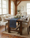 Woven Seaside Jute Collection Area Rug - Savannah (Navy Blue) Table Runner Navy Blue  lifestyle 61