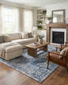 Cambridge Classics Collection Area Rug -  Magdalene (Blue) Rectangle Blue  lifestyle 4
