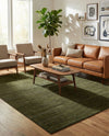 Bloomsbury Elegance Collection Area Rug -  Kensington (Green) Rectangle Green  lifestyle 17