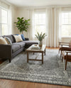 Dover Terrace Collection Area Rug - Marina (Dark Gray) Rectangle Dark Gray  lifestyle 10