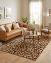 Savannah Sojourn Collection Area Rug -  Mara Rectangle Light Brown  lifestyle 15