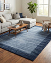 Studio Haven Collection Area Rug -  Conservatory (Navy Blue) Rectangle Navy Blue  lifestyle 13