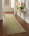 Soho Elegance Collection Area Rug -  Mercer (Green) Runner Green  lifestyle 59