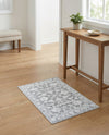 Charleston Elegance Collection Area Rug -  Seaport (Gray) Rectangle Gray  lifestyle 17