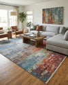 Arcadia Rugs Collection Area Rug -  Avalon Rectangle Multi  lifestyle 9