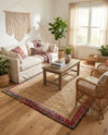 Woven Seaside Jute Collection Area Rug - Seabrook Rectangle Natural  lifestyle 8
