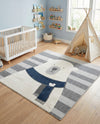 Wonder Tykes Collection Area Rug -  Dreamland Square Gray  lifestyle 59