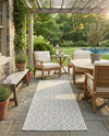 Urban Oasis Rugs Collection Area Rug -  Rooftop (Light Gray) Runner Light Gray  lifestyle 54