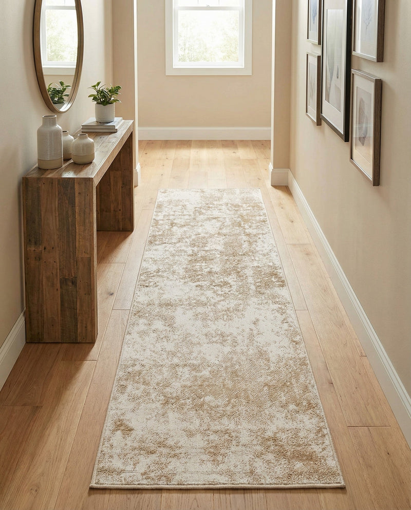 Luminara Sands Collection Area Rug - Elysium (Sand) Runner Sand  lifestyle 49