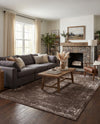 Riviera Elegance Collection Area Rug - Antibes (Brown) Rectangle Brown  lifestyle 34