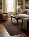 Horizon Collection Area Rug -  Apex (Brown) Rectangle Brown  lifestyle 13
