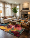 Marrakesh Elegance Collection Area Rug -  Draa Rectangle Multi  lifestyle 8