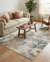 Gobi Sands Collection Area Rug -  Shapotou Rectangle Beige  lifestyle 11