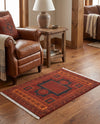 Bazaar Chic Collection Area Rug -  Taroudant Rectangle Rust Red  lifestyle 8