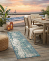 Seaside Haven Rugs Collection Area Rug -  Schooner Runner Blue  lifestyle 66