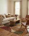 Bistro Lounge Collection Area Rug -  Cappuccino Rectangle Beige  lifestyle 7