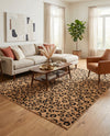 Savannah Sojourn Collection Area Rug -  Mara Rectangle Light Brown  lifestyle 22