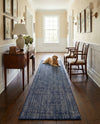 Berkshire Estate Collection Area Rug - Windsor (Blueberry) Runner Blueberry  lifestyle 63