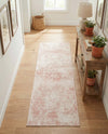 Luminara Sands Collection Area Rug - Elysium (Carnation Pink) Runner Carnation Pink  lifestyle 85