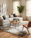 Cozy Haven Shag Collection Area Rug -  Tranquility (Smoke Gray) Rectangle Smoke Gray  lifestyle 20