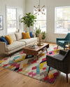 Sedona Vista Collection Area Rug -  Pricklypear Rectangle Multi  lifestyle 11