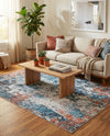 Dresden Elegance Collection Area Rug -  Seiffen Rectangle Multi  lifestyle 17