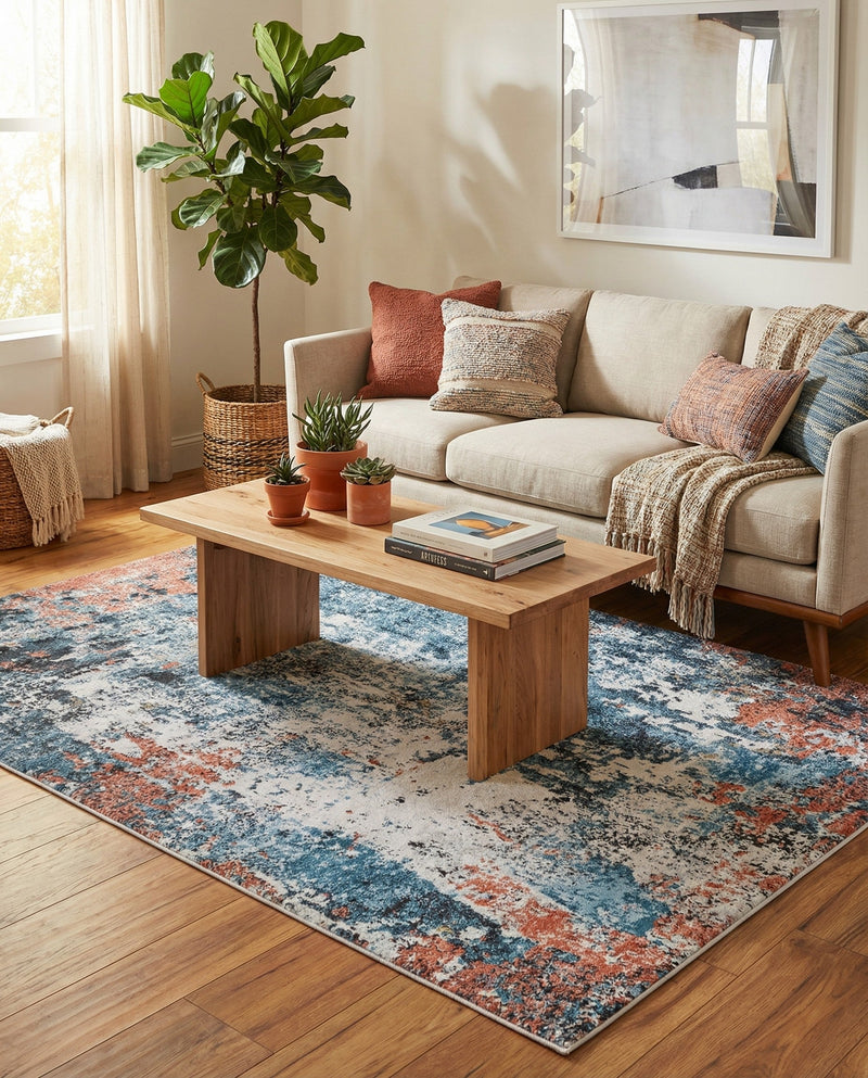 Dresden Elegance Collection Area Rug -  Seiffen Rectangle Multi  lifestyle 17