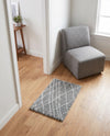 Cozy Haven Shag Collection Area Rug - Serenity (Cloud Gray) Rectangle Cloud Gray  lifestyle 24
