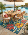 Seaside Haven Rugs Collection Area Rug -  Nautical Rectangle Multi  lifestyle 20